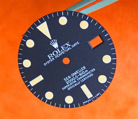 rolex dial cracking around markers|Rolex 1665 mark dials.